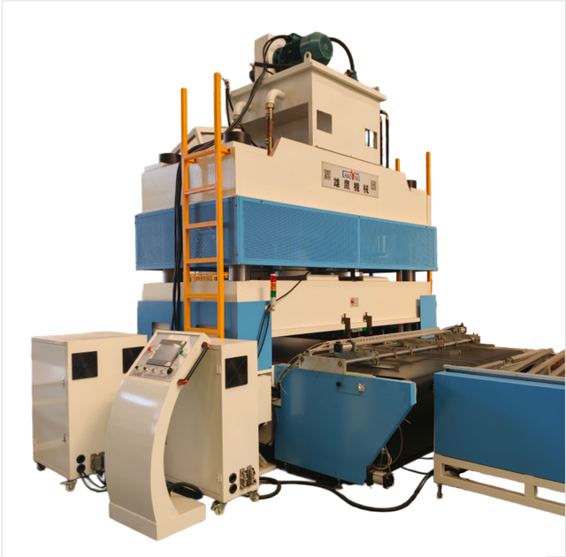 Automatic Four Column Hydraulic PVC WPC SPC Die Cutting Press Punching Machine