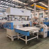 Carpet Die Cutting Machine with Three-stage Single-side Feeding