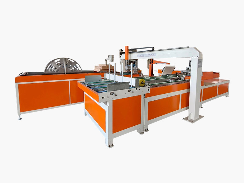Hot Melt Glue Automatic Packaging Line for Flooring
