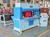 High Quality Hydraulic Travel Head Football Balls Leather Die Cutting Machine