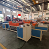 Automatic Hot Melt Adhesive Back Gluing Machine for PVC LVT Square Floor 